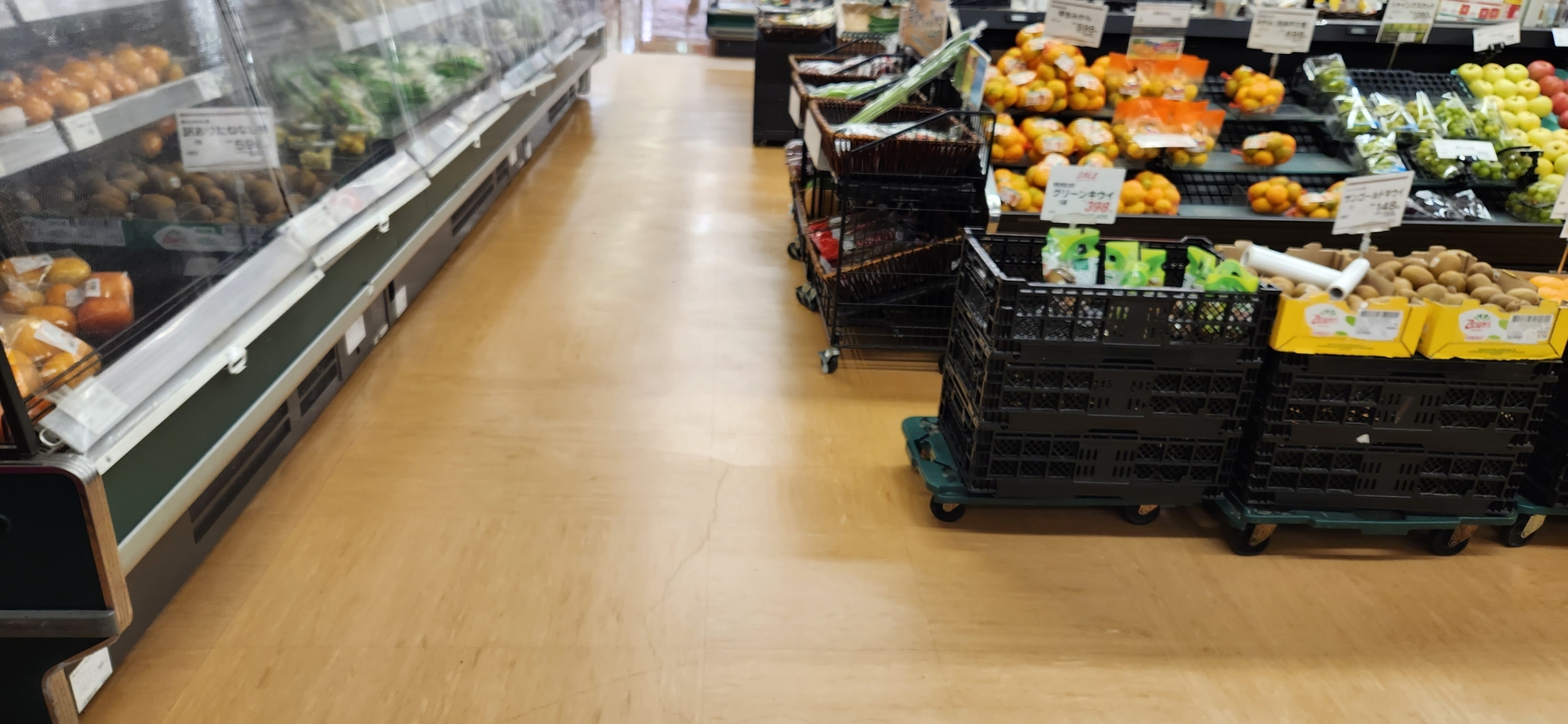 ソリッドシール（コーティング）/床清掃：06_施工後 / ソリッドシール2層