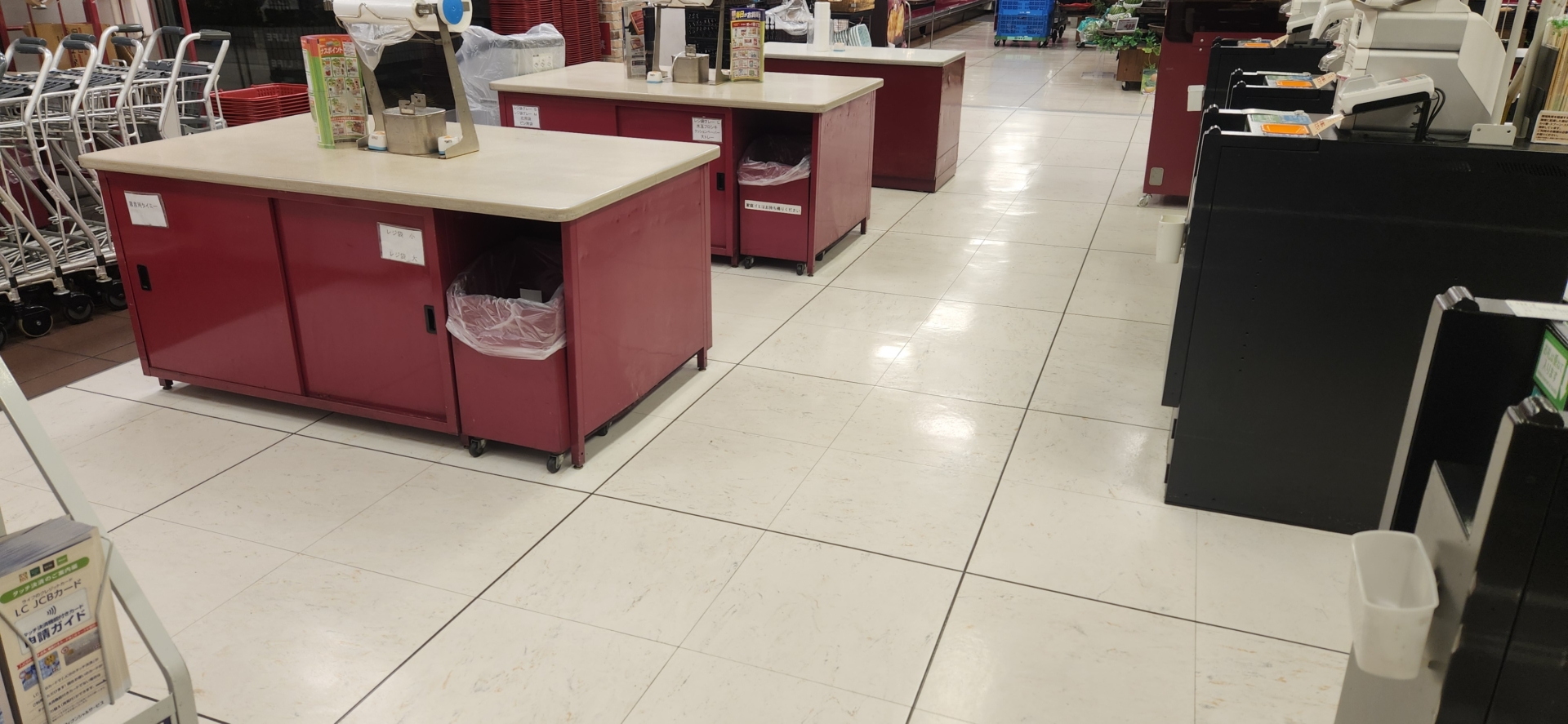 什器跡剥離洗浄/床清掃：06_施工後