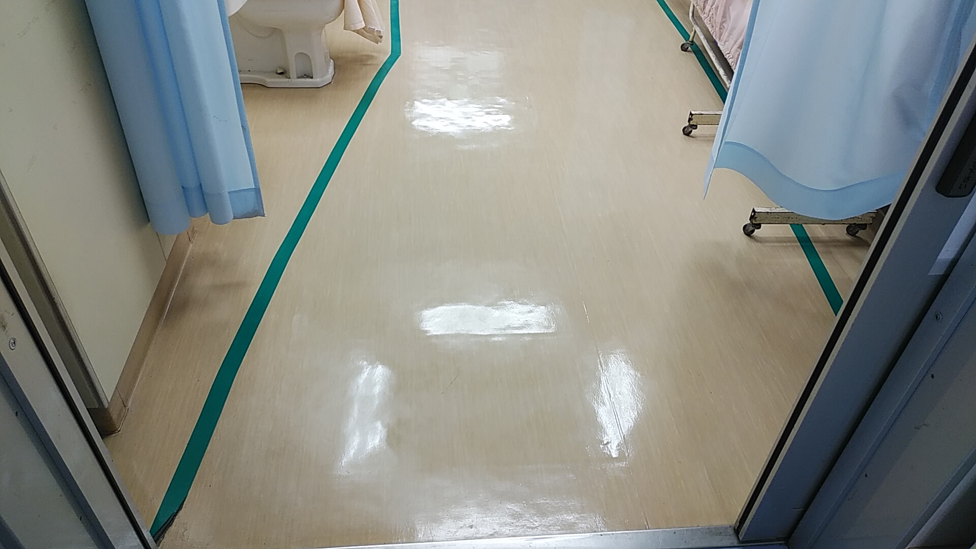 塩ビシート（ドライメンテナンス）/床清掃：03_施工後